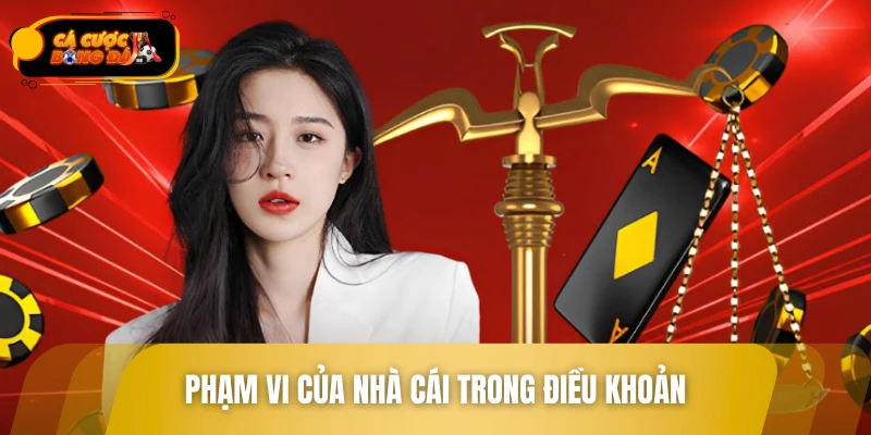 Phạm vi của nhà cái trong điều khoản miễn trừ trách nhiệm
