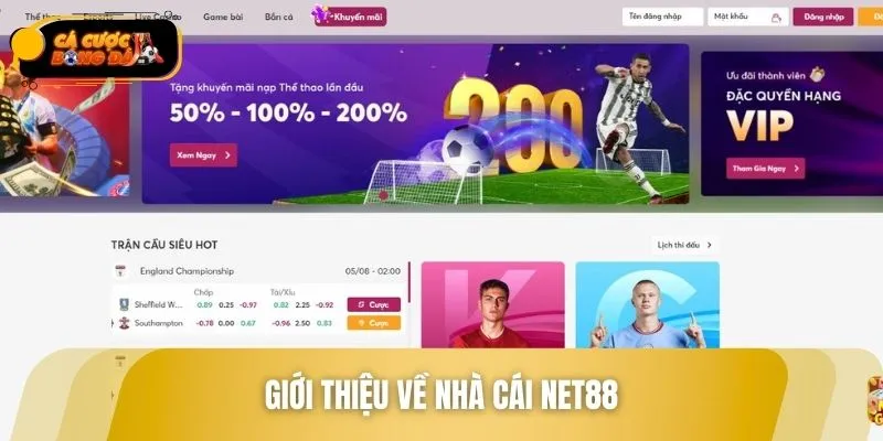 Thương hiệu NET88 được cộng đồng bet thủ tin tưởng