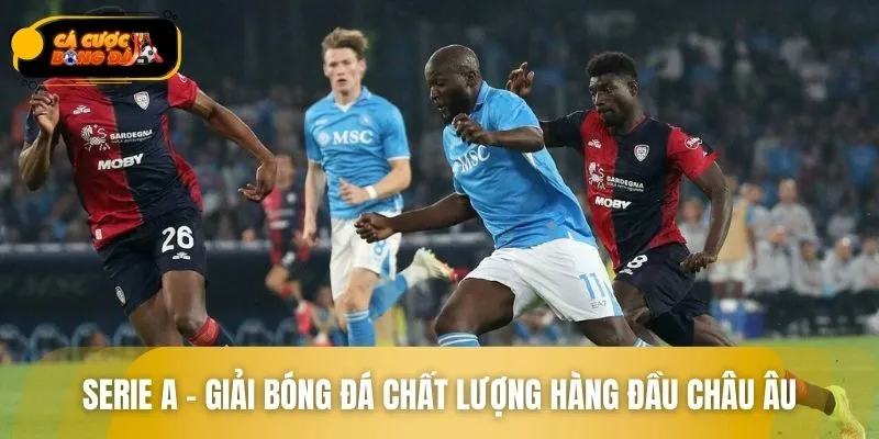 Serie A là giải đấu bóng đá thu hút lượng người xem khủng