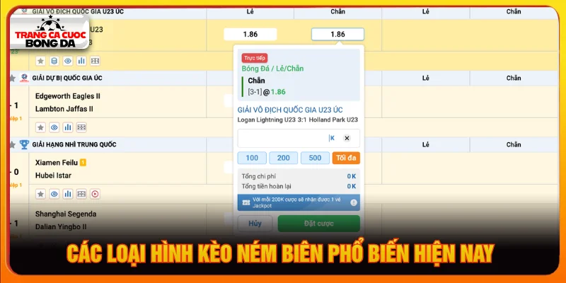 Các loại kèo ném biên là gì trong bóng đá